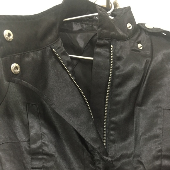 NWOT Alano zippered biker jacket - Picture 3 of 4